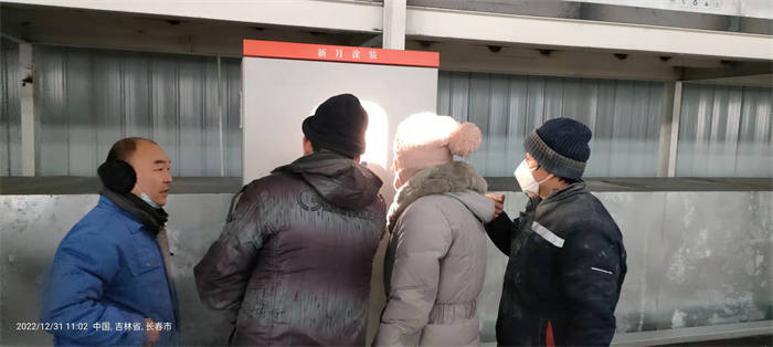 新年新气象！汽车钢架喷塑流水线项目成功投产运行！
