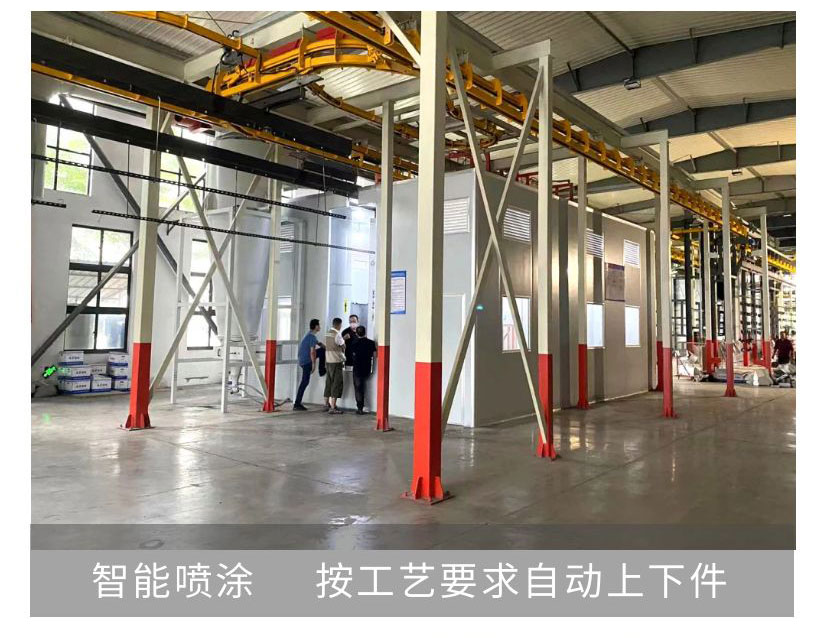 喷涂线自动上下件